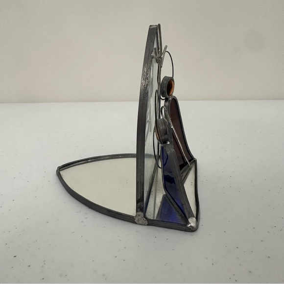 Stained Glass Christmas Nativity Scene Holy Family Tea Light Holder - Picture 8 of 9